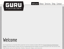 Tablet Screenshot of gurususpension.com